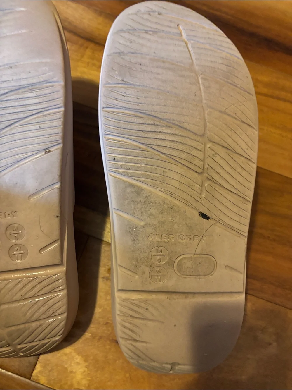 Ales Grey ECO Malibu Recovery Unisex Slides Slippers